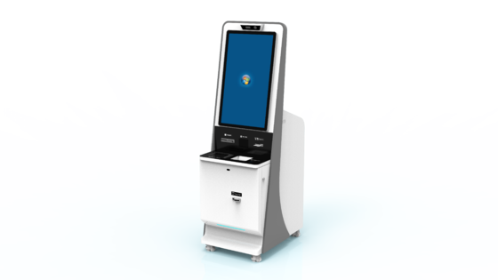 Wisecard WCT K-530 32-inch Smart Teller Machine with Intel i5 Processor and 8GB Memory for Instant Card Issuance and Account Services