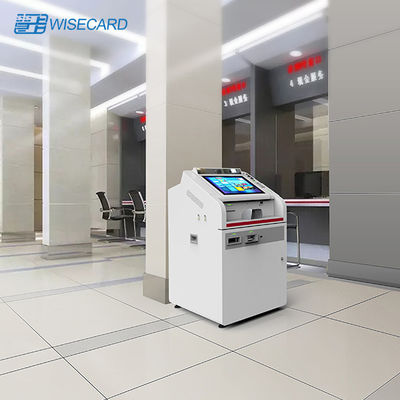 Floor Standing Smart Teller Machine , Commercial Bank ATM Cash Deposit Machine