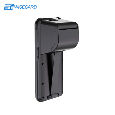 5000mAh Battery Handheld Android POS Terminal 5.5 Inch IPS Touch Screen