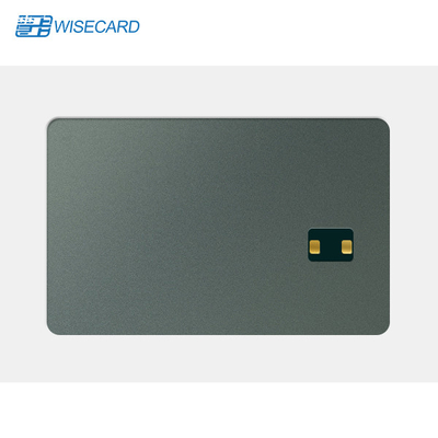 WCT Wisecard Black NFC Cards 13.56Mhz NTAG213 Metal NFC Business Card