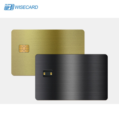 Colorful Plated NFC Metal Smart Card 144 Bytes PVC ABS PET Material