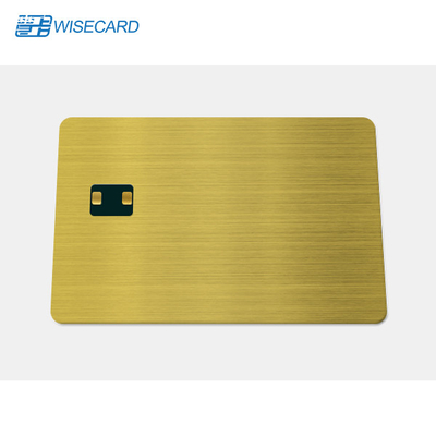 Encryption Security NFC Metal Cards Contactless Data Transfer CR80 85.5*54mm