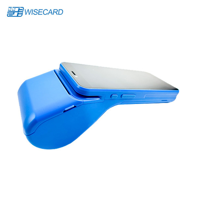 Bank Android Pos Terminal With Receipt Printer Nfc Reader Barcode Scanner