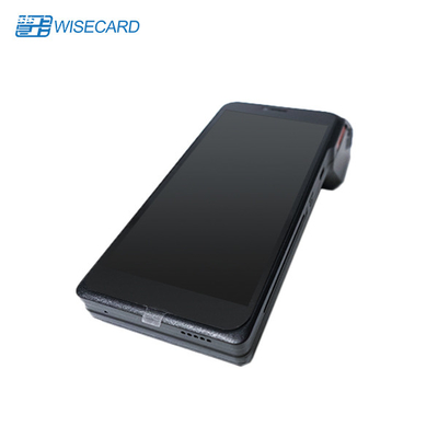 Durable Battery Android Electronic Transaction Terminal with 5000mAh 3.8V Lithium-ion and Quad-core Processor