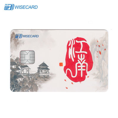 PVC Smart Prepaid Card Immersion Carving Printing