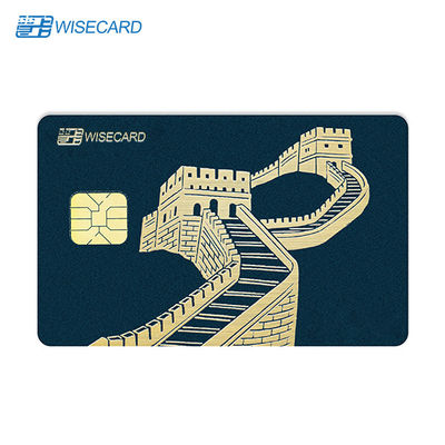 Magstripe Blank RFID Cards UV Color Printing Glossy Glitter Metallic Surface
