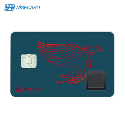 Biometric Pin Code Fingerprint Payment Card 86x54x0.76mm