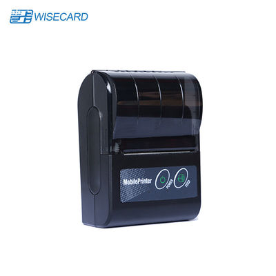 RS232 Mini Invoice Thermal Receipt Printer 90mm/Sec USB Charging