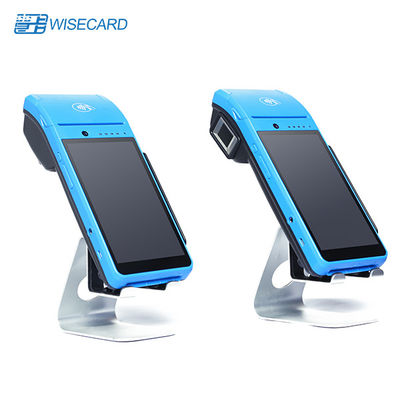 FBI  Fingerprint 4G GPRS Handheld Mobile Android 7.0 Smart POS Terminal With Built-In Receipt