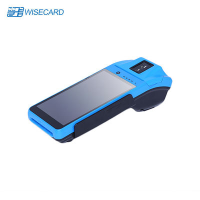 GPRS EDGE Wireless POS Terminal Wisecard Handheld Android 7. 0 With NFC Scanner