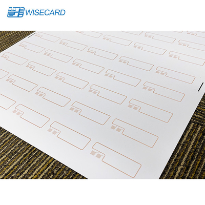 Wisecard EMV Chip Proximity ID Prelam Inlay For Producing EMV Smart Card