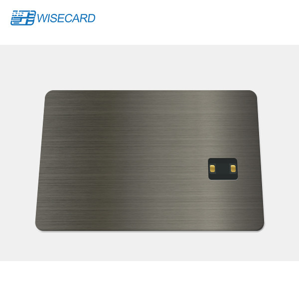 Encryption Security NFC Metal Cards Contactless Data Transfer CR80 85.5*54mm