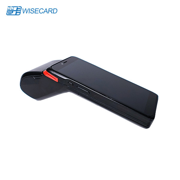Quad-core Processor EMV Android POS Terminal with Fingerprint Scanner and 5000mAh Battery