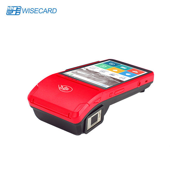Touch Screen Android POS Terminal , WCT-S8 Fingerprint POS Machine