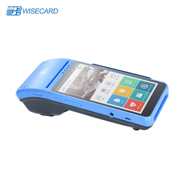 Handheld Android POS Terminal , Android Handheld POS With Inbuilt Printer