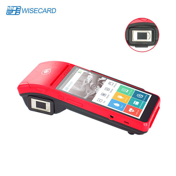 Touch Screen Smart POS Terminal , Handheld Android POS Terminal