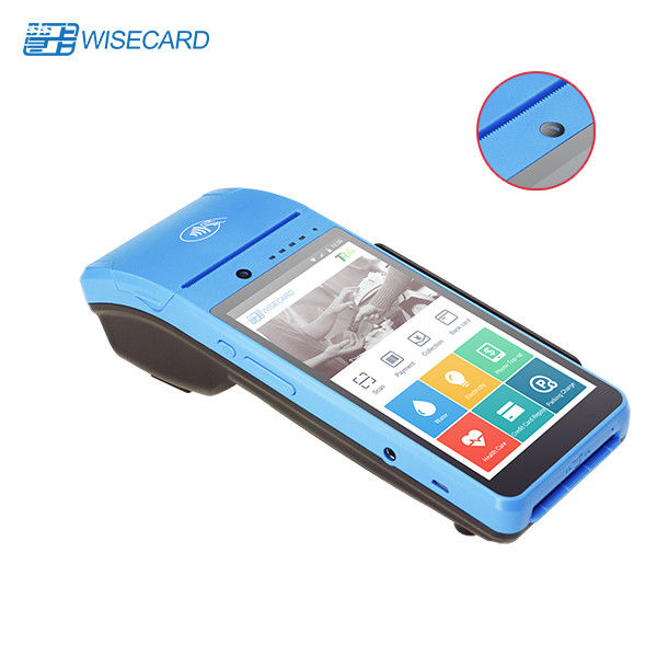 Retail Handheld Smart Mobile Payment Terminal Dual Camera