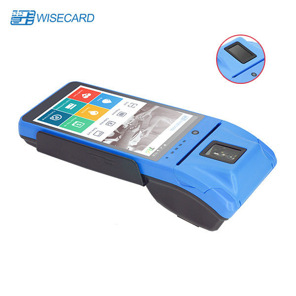 Touch Screen Smart POS Terminal , Portable Credit Card Swipe Machine