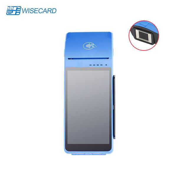 FBI Android Smart POS Terminal , Mobile Point Of Sale Machine With QR Scanner