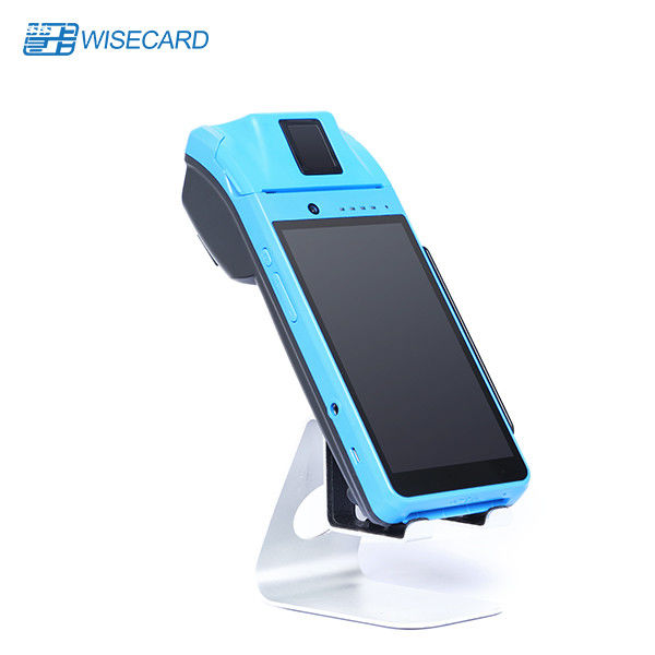 Fingerprint 5800mAh Biometric Android Pos For Registration Management