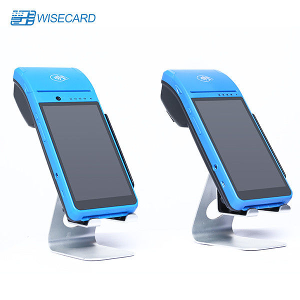 Cheapest Blue-Tooth Handheld Android Based Pos System Bus Ticket Machine Edc Lottery Terminal With Fingerprint