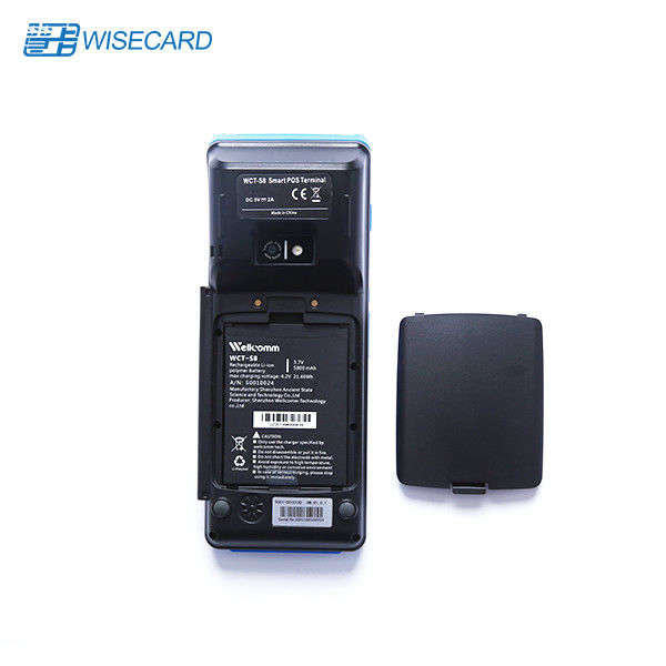 EMV 5800mAh 4G Android PDA System Android 7.0 Support Visa NFC Card