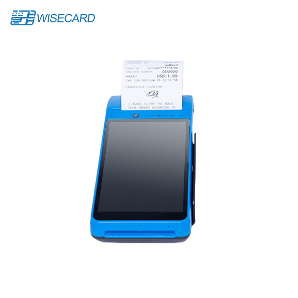 GPRS EDGE Pos Payment Terminal 5800mAh UMTS Contactless Handheld