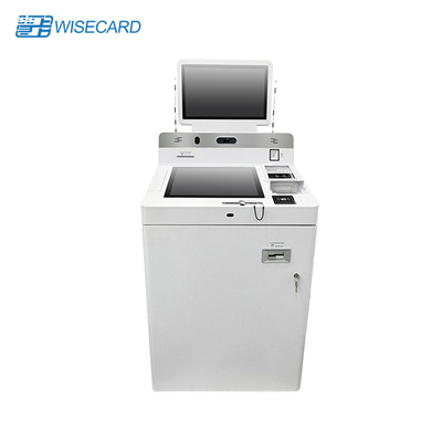 Wisecard Smart Teller Machine with EMV Standard and Touch Screen