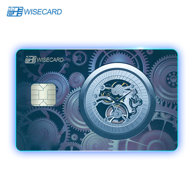 ISO7810 Smart Card with PIN Protection and 360° Edge Glow