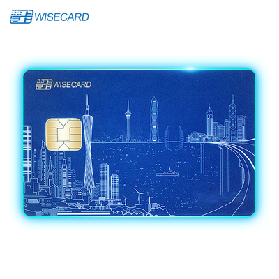 ISO7810 Smart Payment Card 85.6x53.98mm with 100K Write Cycles