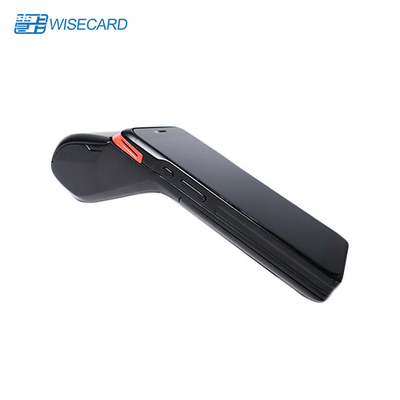 Quad Core Android POS Terminal 5000mAh Battery Built in Thermal Printer
