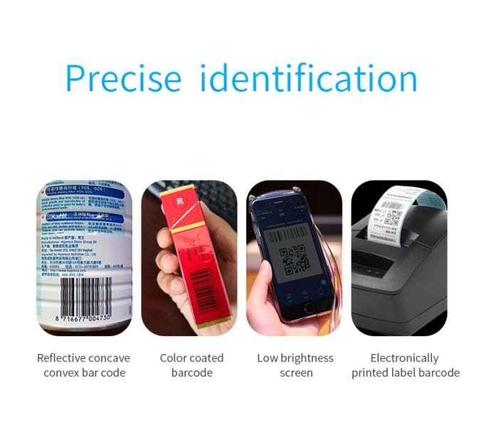 IP54 Omnidirectional Handheld Barcode Scanner 1D 2D QR UPC 13mil