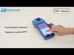 Wifi Bluetooth Smart POS Terminal , POS Machine With Fingerprint Scanner